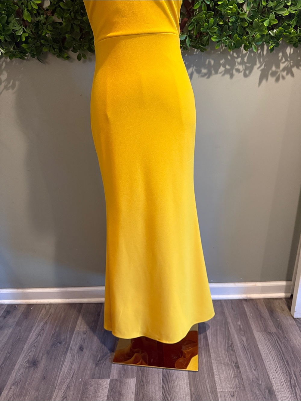 PETITE LENGTH (~5'2) Infinite Glory Golden Yellow Maxi Dress - Picture 5 of 16